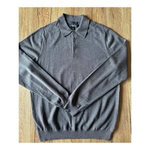 Pronto Uomo Extra Fine Merino Wool Sweater Size Large
